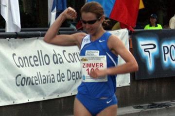Sabine Zimmer takes a convincing victory in La Coruña (Luis Francisco Fiaño)
