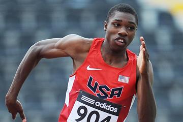 US sprinter Noah Lyles (Getty Images)