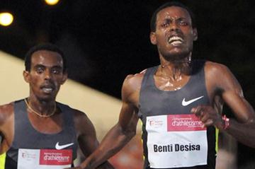 Lelisa Desisa Benti beats Abera Kuma in Liège (Nadia Verhoft)