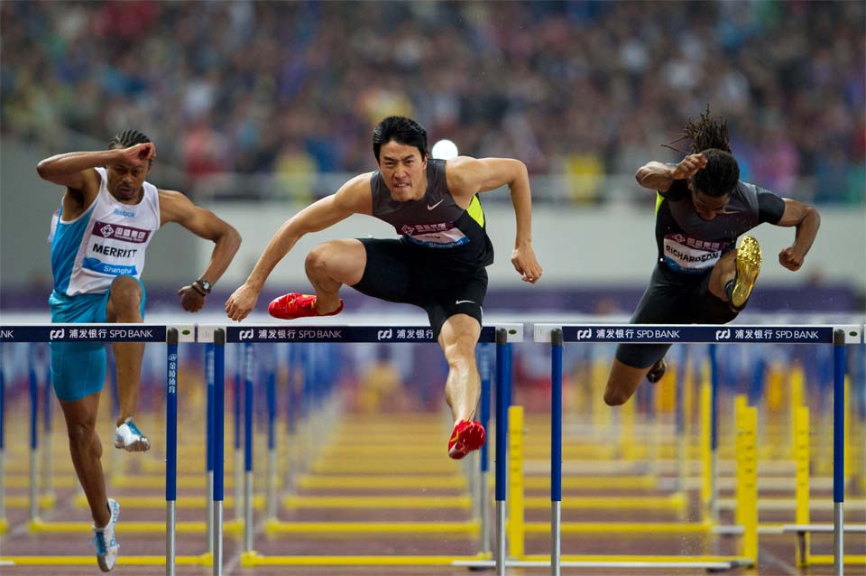 110 hurdles only for Discipline page (Getty images)