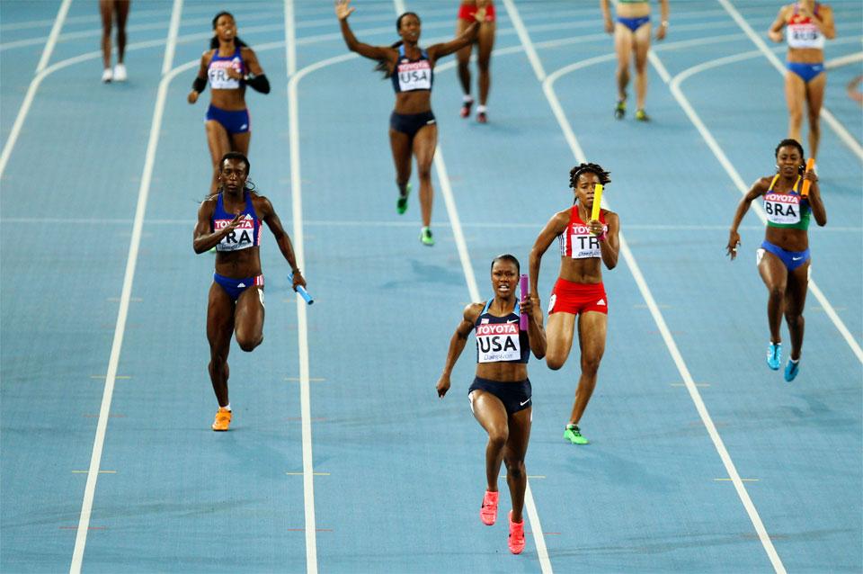 4x100 womes relay image 960 used in IAAF Discipline page (Getty Images)