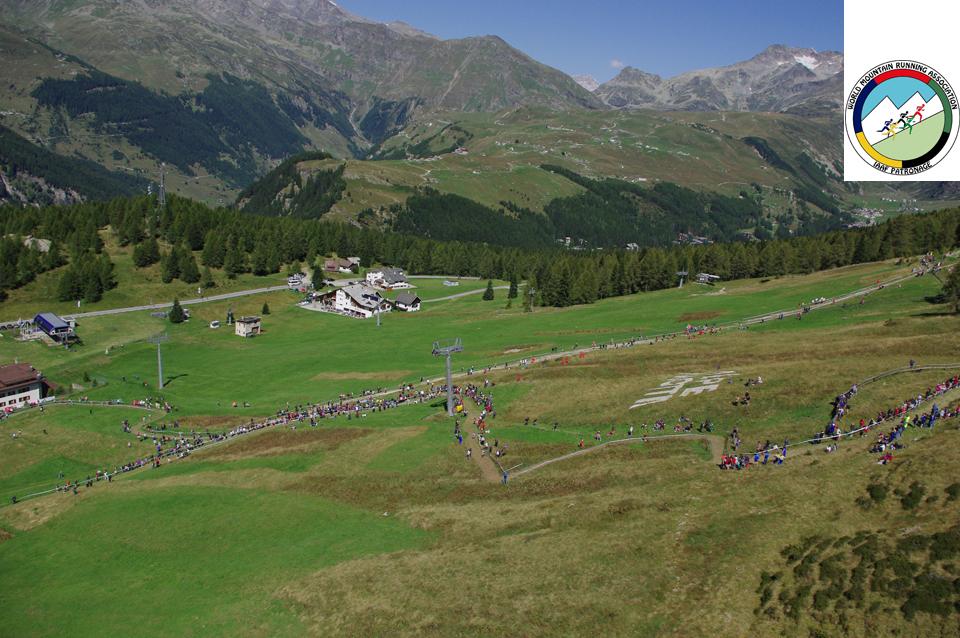 Mountain Running with Logo ()