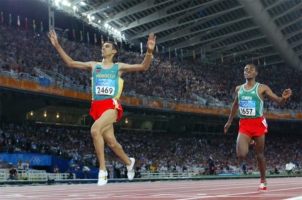 Hicham El Guerrouj image for Discipline 1500m (Getty images)