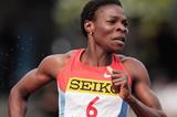 Botswana's Amantle Montsho in action in the 400m (Getty Images)