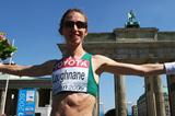 Olive Loughnane with her silver medal in Berlin 2009 (Getty Images)