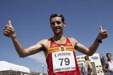 Francisco Javier Fernandez of Spain celebrates his victory (Getty Images)