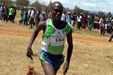 Hosea Macharinyang on his way to victory in 2009 Wareng Turskys Cross Country (David Macharia)