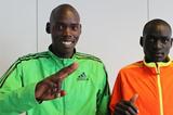 Denis Koech and Wilson Kiprop in Berlin (Organisers)
