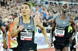 Taoufik Makhloufi in action at the Stockholm Diamond League (Anders Sjogren)