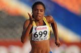 Swedish sprinter Irene Ekelund at the 2013 World Youth Championships (Getty Images)
