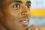 Kenenisa Bekele at the IAAF Press Conference (Getty Images)