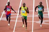 Usain Bolt makes his 9.92 clocking look easy in the 100m quarter finals (Getty Images)