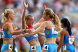 Russian Relay Team in the women's 4x400m at the IAAF World Championships Moscow 2013 (Getty Images)
