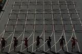 Action shot in the womens 100m Hurdles at the IAAF World Athletics Championships Moscow 2013 (Getty Images)