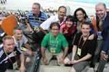 The IAAF Editorial Team in Daegu (IAAF )
