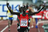 Brimin Kiprop Kipruto of Kenya wins the Men's 3000m Steeplechase Final (Bongarts/Getty Images)