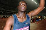 Kirani James after running 44.02 to win the 400m at the Shanghai Diamond League (Jiro Mochizuki)