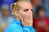 Svetlana Shkolina in the womens High Jump at the IAAF World Athletics Championships Moscow 2013 (Getty Images)