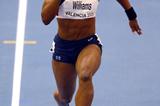 Angela Williams in the 60m at the IAAF World Indoor Championships (Getty Images)