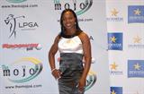 Veronica Campbell Brown at the Mojo6 event in Montego Bay