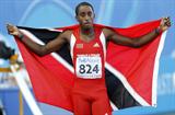 Trinidad & Tobago's Jehue Gordon lives up to expectation in the 400m Hurdles, winning gold (Getty Images)