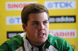 Matthew Denny at the pre-event press conference for the 2013 IAAF World Youth Championships in Donetsk (Getty Images)