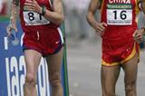 Aleksey Voyevodin of Russia leads Caohong Liu of China in Naumburg 50km (Getty Images)