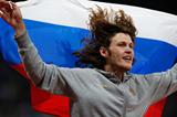 Russia's Ivan Ukhov celebrates winning High Jump gold at the 2012 London Olympics (Getty Images)