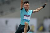 China's Li Jinzhe surprises with an 8.34m Long Jump victory at the Shanghai Diamond League (Jiro Mochizuki)