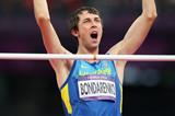 Ukraine's Bohdan Bondarenko in the 2012 Olympic High Jump final (Getty Images)