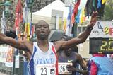 2:07:30 victory for Patrick Twambe at the 2012 Tiberias Marathon (organisers)