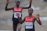 Faith Chepngetich Kipyegon (KEN) wins the junior women's race at the 40th edition of the IAAF World Cross Country Championships, Bydgoszcz, Poland, Sunday 24 March (Getty Images)