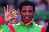 10,000m World Champion Haile Gebrselassie (© Allsport)