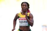 Shelly Ann Fraser Pryce in the womens 100m at the IAAF World Athletics Championships Moscow 2013 (Getty Images)
