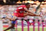 American 110 metre hurdler Aries Merritt 