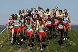 Gelete Burika Bati (669) leads the women's junior race (Getty Images)