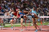 Ryan Wilson and David Oliver in action at the 2013 IAAF World Challenge meeting in Zagreb (Organisers)