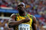 Usain Bolt in the mens 200m at the IAAF World Athletics Championships Moscow 2013 (Getty Images)