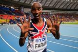 Mo Farah in the mens 5000m final at the IAAF World Athletics Championships Moscow 2013 (Getty Images)