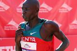 Moses Mosop of Kenya wins the Bank of America Chicago Marathon on October 9, 2011 (Tasos Katopodis/Getty Images)