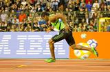 Yohan Blake in action at the Van Damme Memorial in Brussels (Organisers)