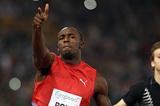 Usain Bolt powers to a 9.76 meet record in Rome (Giancarlo Colombo)
