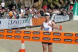 Nathan Deakes breaks the World record for the 50km Race Walk in Geelong (Andrew Hair - TEAM)