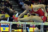 Liu Xiang on his way to victory in Birmingham