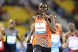 David Rudisha wins the 800m at the 2012 Samsung Diamond League in Doha (Jiro Mochizuki)