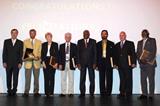 Recepients of the IAAF Plaque of Merit at the Congress Opening Ceremony (Getty Images)