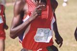 Simon Kiptum (KEN) wins the 10,000m at the Rift Valley High School champs (David Macharia)