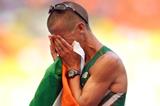 Robert Heffernan wins the men's 50km race walk at the IAAF World Championships Moscow 2013 (Getty Images)