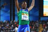 Mauro Vinicius Da Silva of Brazil competes in the Men's Long Jump Final during day two - WIC Istanbul