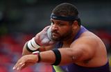 Reese Hoffa, winner of the men's Shot (Getty Images)